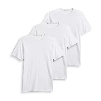 Jockey Tailored Essentials Mens 3 Pack Short Sleeve Crew Neck T-Shirt