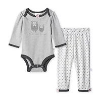 Just Born Baby Girls 2-pc. Pant Set