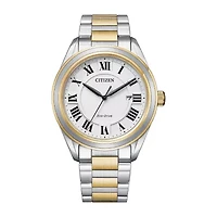 Citizen Arezzo Mens Two Tone Stainless Steel Bracelet Watch Aw1694-50a