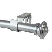 Decopolitan Cap 3/4 Adjustable Curtain Rod