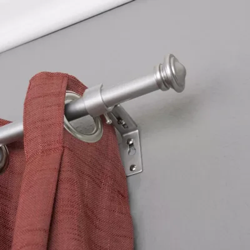 Decopolitan Cap 3/4 Adjustable Curtain Rod