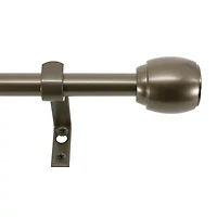 Decopolitan Cap 5/8 Adjustable Curtain Rod