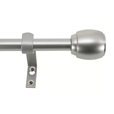 Decopolitan Cap 5/8 Adjustable Curtain Rod