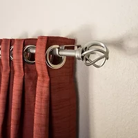 Decopolitan Cage 5/8 Adjustable Curtain Rod