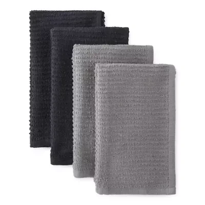 Homewear Bar Mop 4-pc. Dish Cloth Set