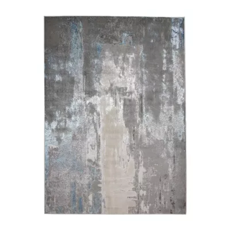 Weave And Wander Aurelian Abstract Hand Knotted Indoor Rectangle Area Rug