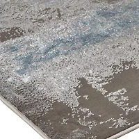 Weave And Wander Aurelian Abstract Hand Knotted Indoor Rectangle Area Rug