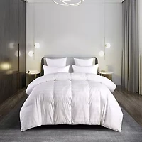 Blue Ridge Home Fashions 600 Thread Count Windowpane Duraloft Down Alternative Comforter