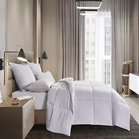 Blue Ridge Home Fashions Naples 700 Thread Count Sateen Cotton Down Alternative Comforter