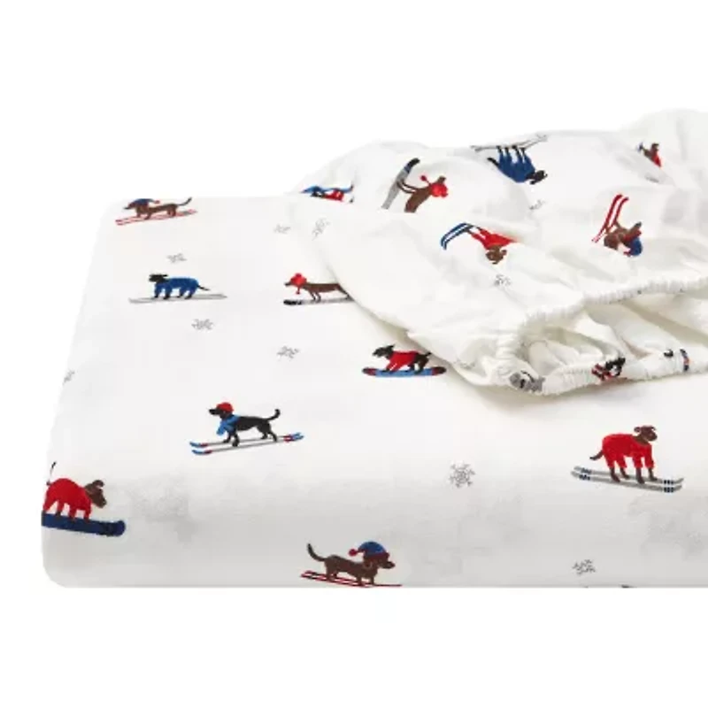 Eddie Bauer Ski Patrol Sheet Set