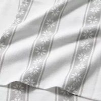 Eddie Bauer Snowflake Fair Isle Sheet Set