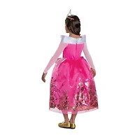 Disney Collection Aurora Costume With Tiara Girls Dress Up