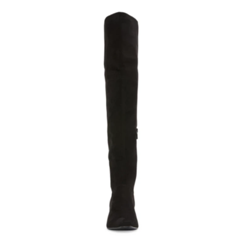 Worthington Womens Palmetto Stacked Heel Over the Knee Boots