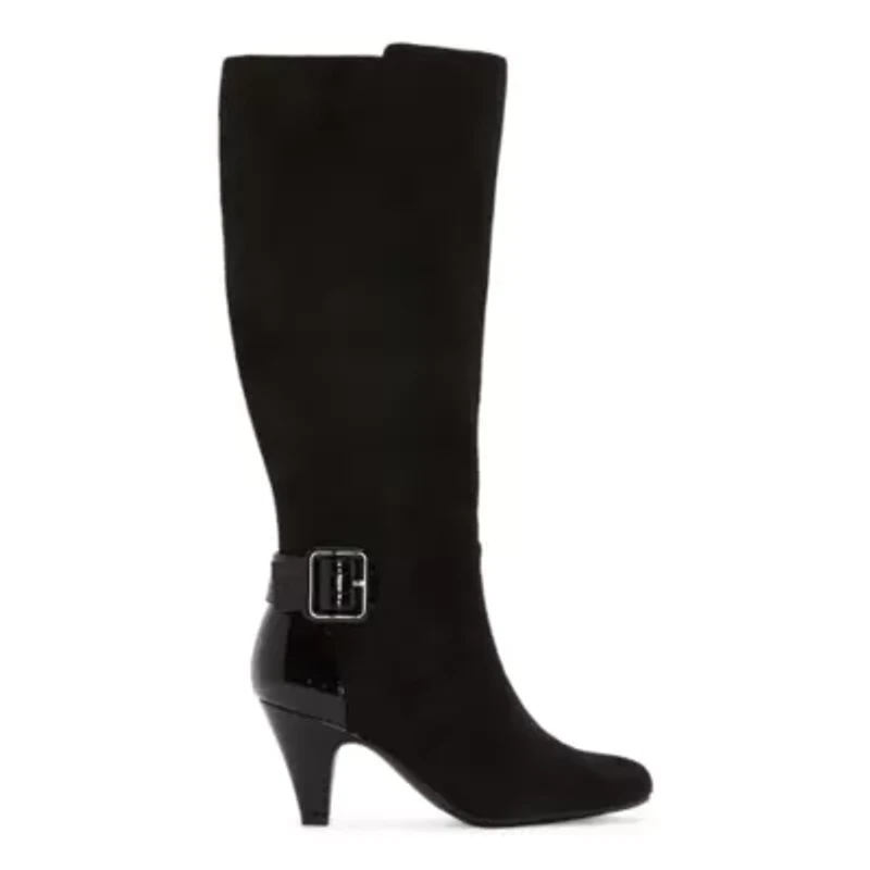 east 5th Womens Savio Cone Heel Dress Boots