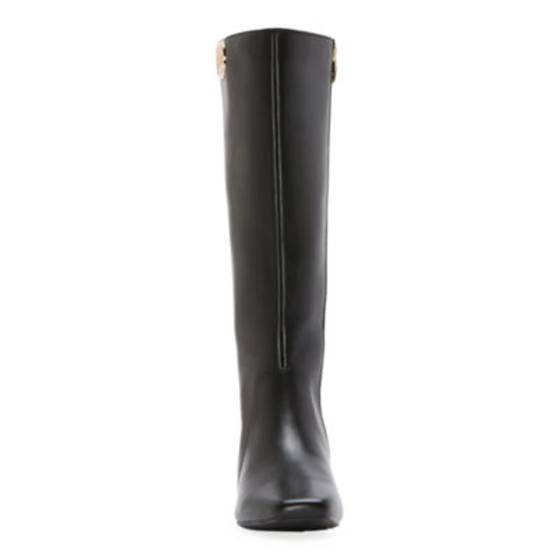 Liz Claiborne Womens Deering Stacked Heel Riding Boots