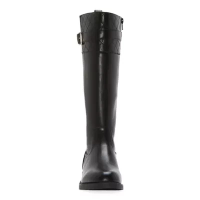 St. John's Bay Womens Winterwood Block Heel Riding Boots