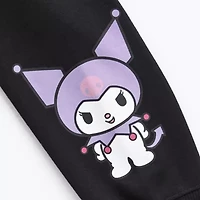 Womens Juniors Long Sleeve Hello Kitty Fleece Zipper Hoodie