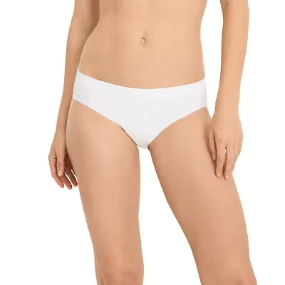 Jockey Womens Average + Full Figure 1 Pair Seamless Bikini Panty 3786
