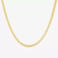 Limited Quantities! Womens 14K Gold 16 Inch Curb Chain Necklace