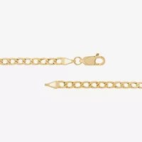 Limited Quantities! Womens 14K Gold 16 Inch Curb Chain Necklace