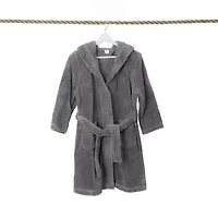 Linum Home Textiles Plus Kids Bathrobe Unisex Long Sleeve Length Robe