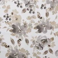 Regal Home Ayden Floral Grommet Top Energy Saving Blackout Single Curtain Panel