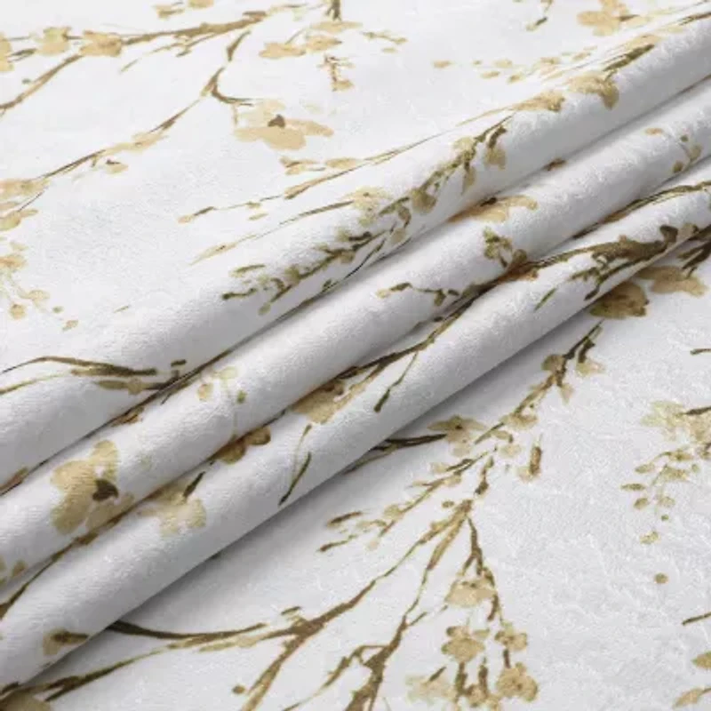 Regal Home Ayden Blossom Grommet Top Energy Saving Blackout Single Curtain Panel