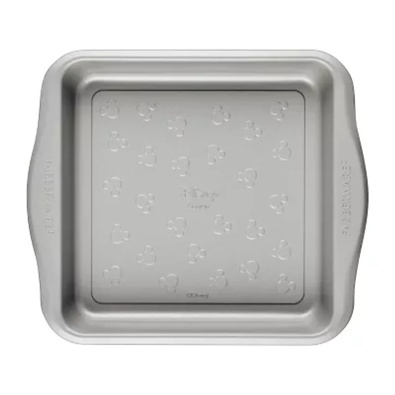 Farberware Disney Bake with Mickey Mouse 9" Non-Stick Square Cake Pan