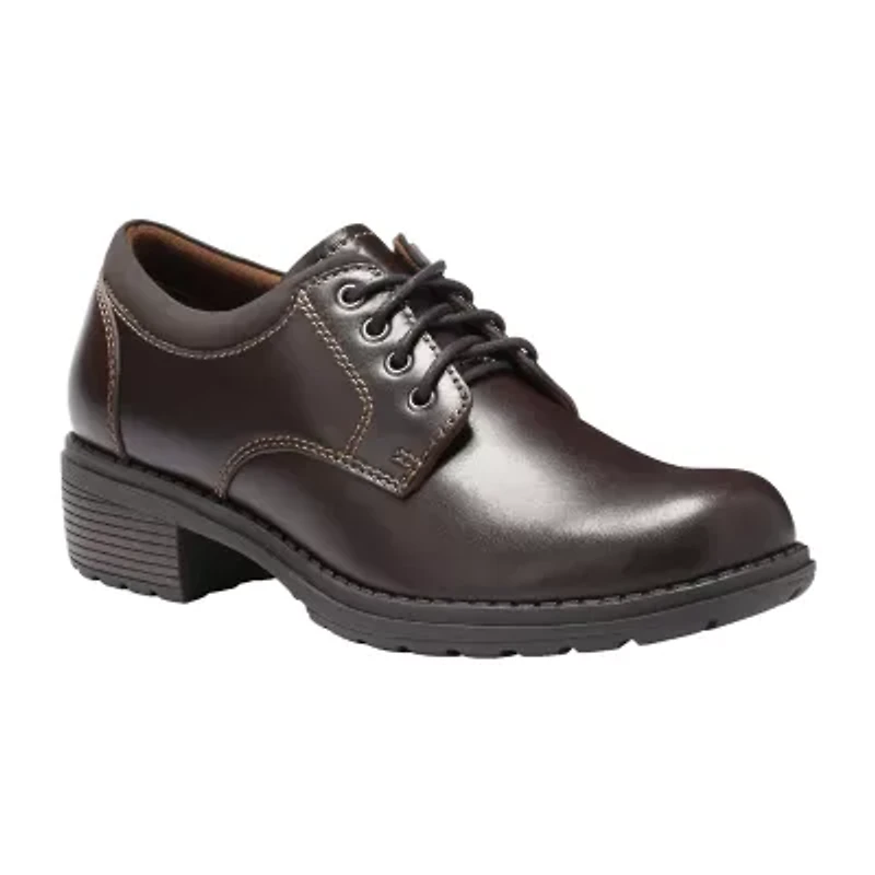 Eastland Stride Womens Round Closed Toe Oxford Shoes