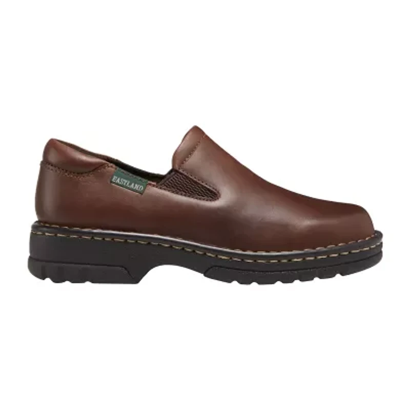 Eastland Newport Womens Round Slip-On Shoe