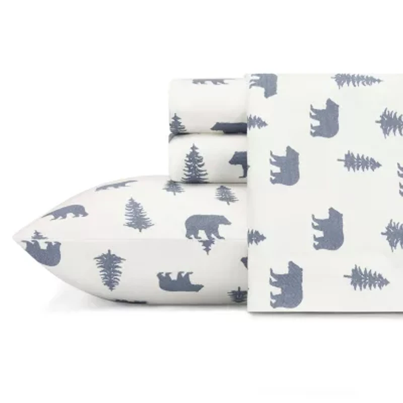 Eddie Bauer Bears And Trees Sheet Set