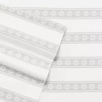 Eddie Bauer Snowflake Fair Isle Sheet Set