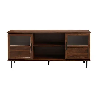 Glass And Wood Tv Stand