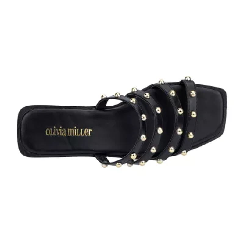 Olivia Miller Womens Heidi Flat Sandals