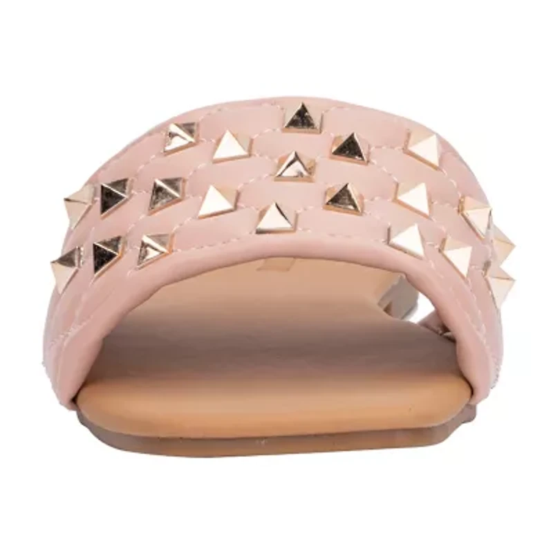 Olivia Miller Womens Shelly Flat Sandals