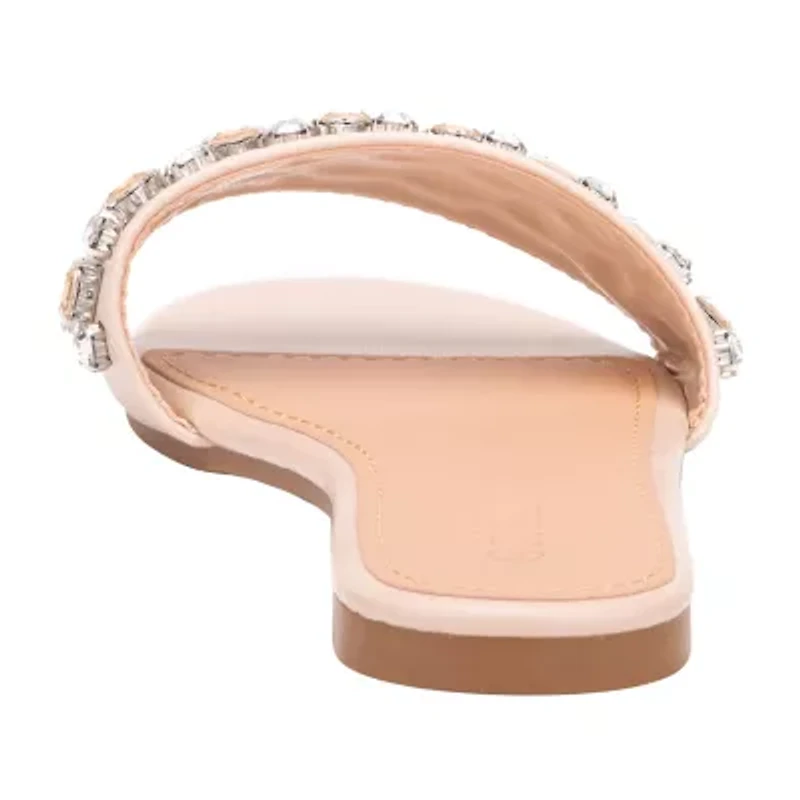 Olivia Miller Womens Elsa Flat Sandals