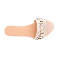 Olivia Miller Womens Elsa Flat Sandals
