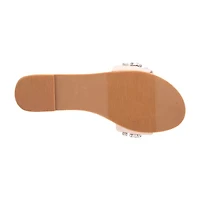 Olivia Miller Womens Elsa Flat Sandals