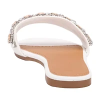 Olivia Miller Womens Elsa Flat Sandals