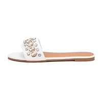 Olivia Miller Womens Elsa Flat Sandals