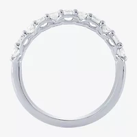 (H-I / I1) Womens 2 CT. T.W. Lab Grown White Diamond 10K Gold Side Stone Bridal Set