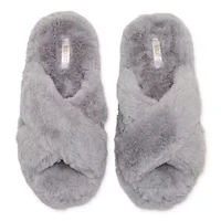 Mixit Criss Cross Womens Slip-On Slippers