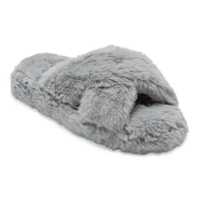 Mixit Criss Cross Womens Slip-On Slippers