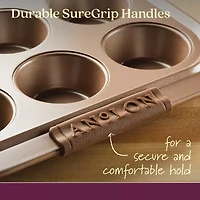Anolon Advanced 12-Cup Covered Non-Stick Muffin Pan
