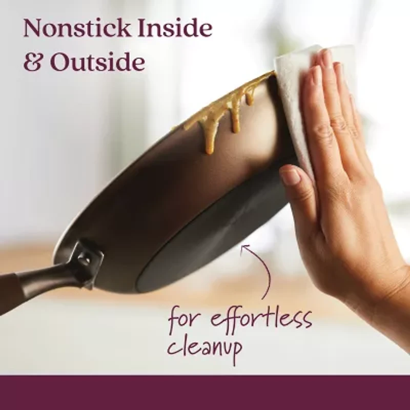 Anolon Advanced Home Hard Anodized 12" Frying Pan with Lid