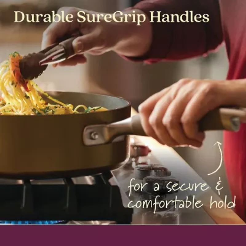 Anolon Advanced Home Hard Anodized 12" Stir Fry Pan