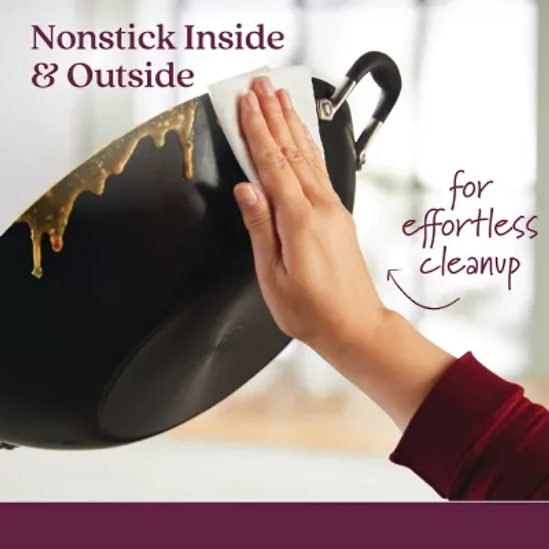 Anolon Advanced Home Hard Anodized 14" Wok with Lid