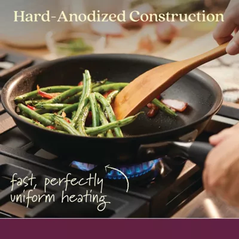 Anolon Advanced Home Hard Anodized 5-qt. Saute Pan with Lid and Helper Handle