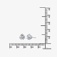 DiamonArt® Cubic Zirconia 4 CT. T.W. Stud Earrings