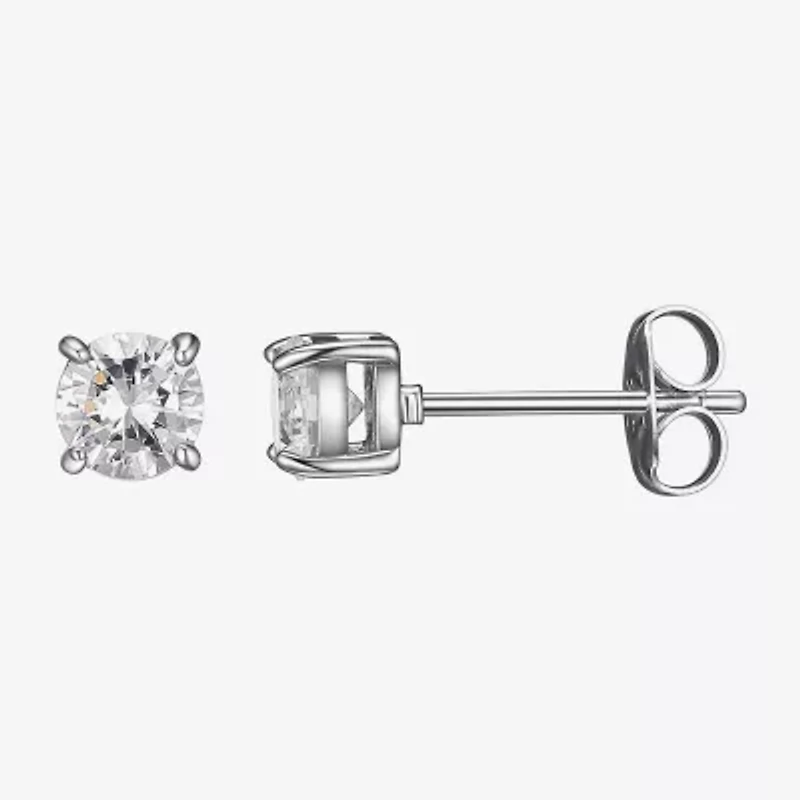DiamonArt® White Cubic Zirconia Sterling Silver 2-pc. Jewelry Set